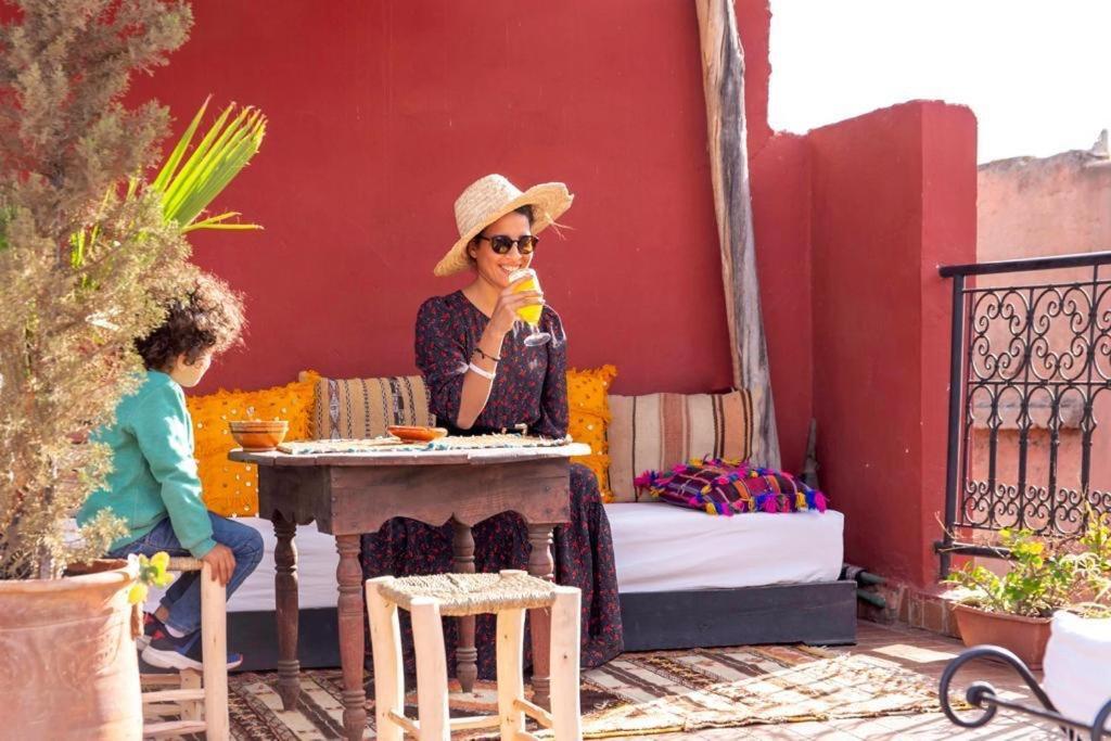 Riad Rose Meryam مراكش المظهر الخارجي الصورة